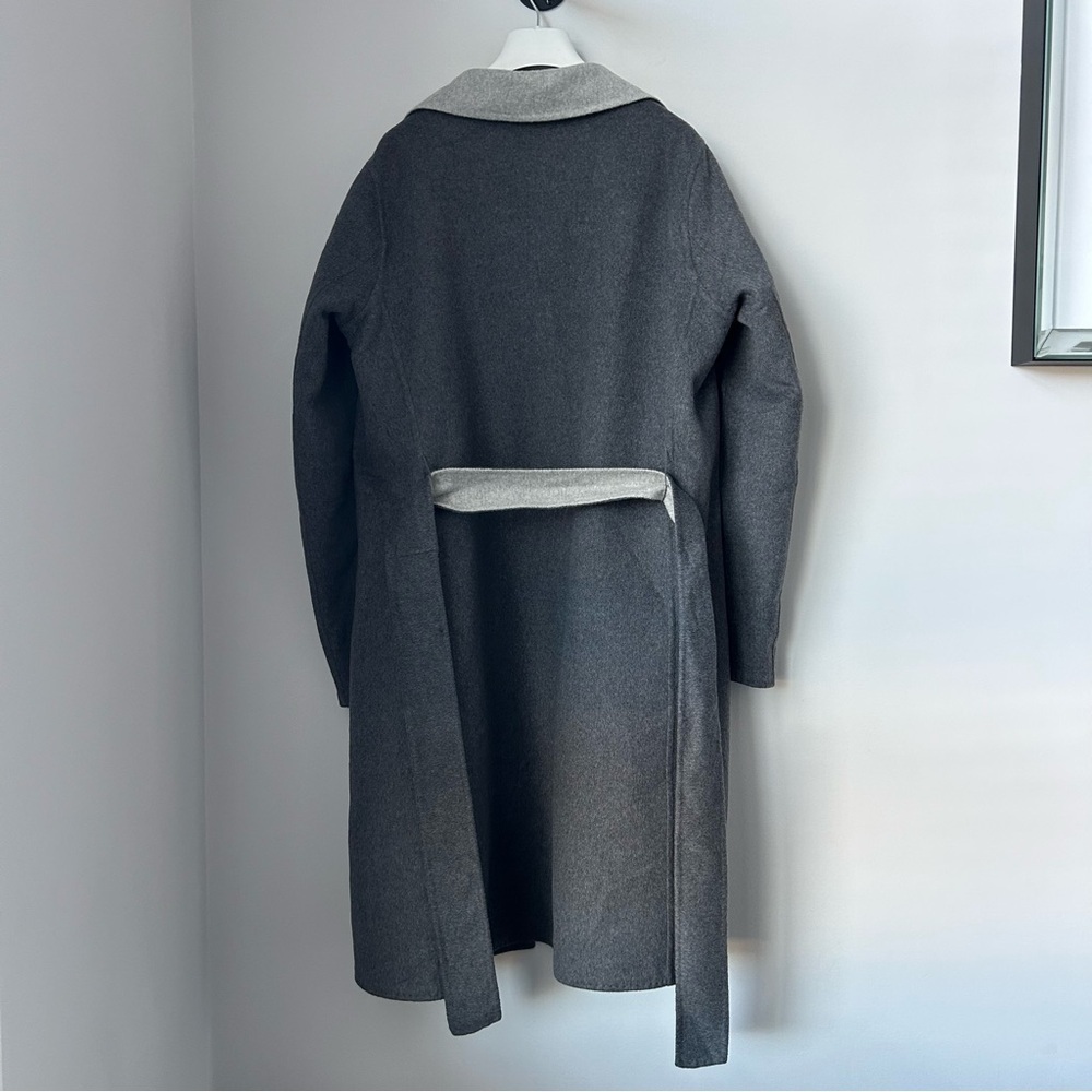 Weekend MaxMara Double Faced Wool Robe Coat - Picture 4 of 9